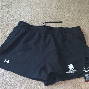 New underarmour Wounded Warrior Project shorts